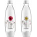 SODASTREAM Flasche FUSE 2 x 1l Blumen im Winter