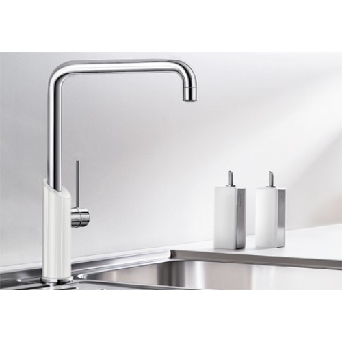 BLANCO Jil Auslauf 360° schwenkbar glanzweiß/chrom 517579
