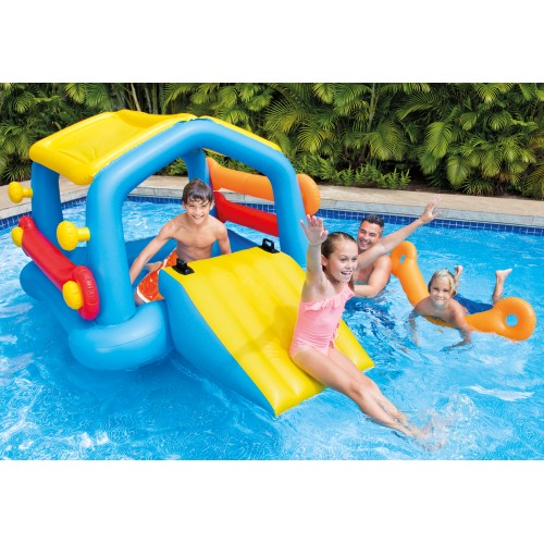 INTEX Badeinsel mit Rutsche 58294