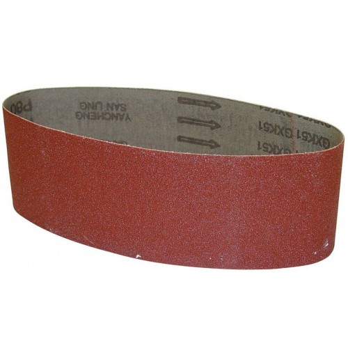 GÜDE Schleifband 530 x 75 mm / K60 ) 6 Stücke 58304