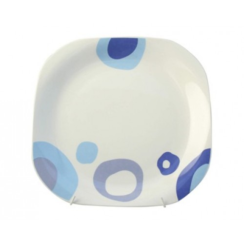 BANQUET Desserteller square 20,5cm BLUE BUBBLE 60113729B