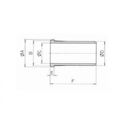 Hawle Stützhülse ISO 6031, POM, für Gasleitungen, 50 mm 603105000004