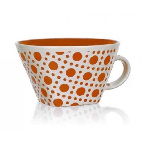 BANQUET Jumbobecher orange Punkten 60HH1265011OR BANQUET Jumbobecher orange Punkten 60HH1265011OR