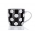 BANQUET Tasse schwarz mir Punkten 60JG004