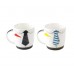 BANQUET Tasse Krawatte assorted keramik 60ZPX7273
