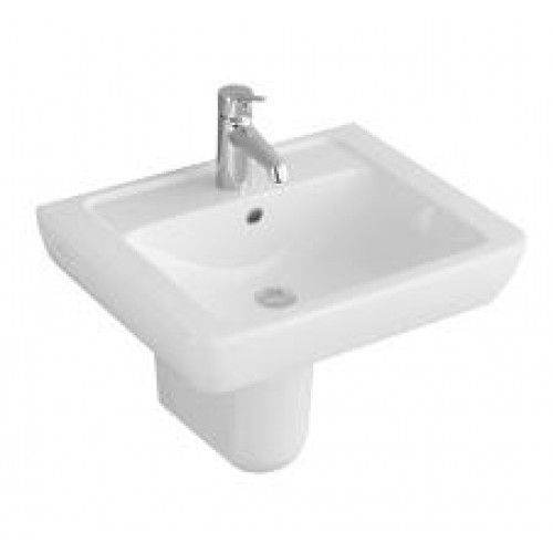 Villeroy & Boch Subway Waschtisch 600x470 mm, mit Überlauf, weiß alpin