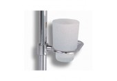 NOVASERVIS METALIA 1 Zahnbürsten- und Becherhalter, Chrom, 6149,0Z