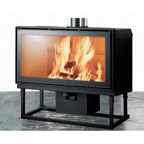 EDILKAMIN SCREEN 80 V Kamineinsatz luftgeführt 631410 mit Gebläse