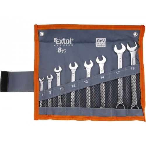 Extol Premium Ringmaulschlüssel, Set 8 Stück, 6319