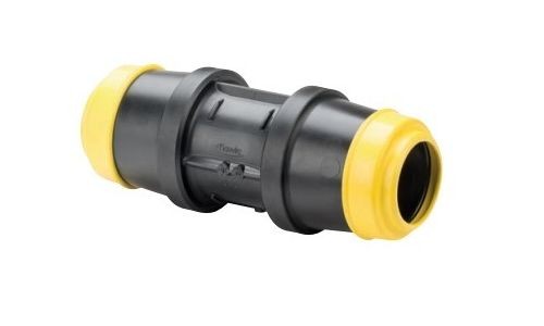 Hawle Gleitkupplung, ISO 6325, POM, für Gasleitungen, 32 × 32 mm, 632503203204