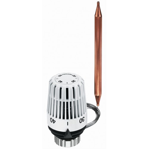 Heimeier Thermostat-Kopf K 20-50 °C, weiß, Kapillarrohrlänge 2 m 6402-09.500