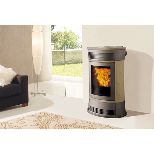 EDILKAMIN CHERIE Pellet-Kaminofen, lkastanienbraun 648070 EDILKAMIN CHERIE Pellet-Kaminofen, lkastanienbraun 648070