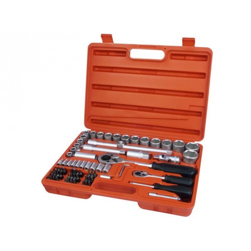 Extol Premium Steckschlüssel, Set 75 Stück, 1/4 und 1/2 Zoll, 6521 Extol Premium Steckschlüssel, Set 75 Stück, 1/4 und 1/2 Zoll, 6521