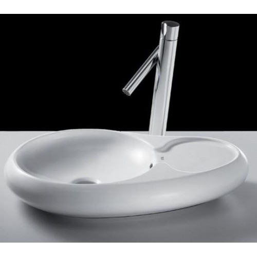 Roca Urbi 7 Schale 60 x 40 cm, mit Überlauf, 7327227000