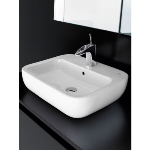 Roca Khroma Waschbecken 55 x 40,5 cm mit Überlauf, 7327653000 Roca Khroma Waschbecken 55 x 40,5 cm mit Überlauf, 7327653000
