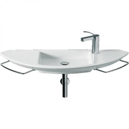 Roca Mohave Waschtisch 110 cm mit speziellem Stöpsel und Siphon, 7327879SET
