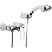 Roca M2 Einhebel-Duscharmatur mit Duschkopf 1,5 m Chrom 75A2068C00
