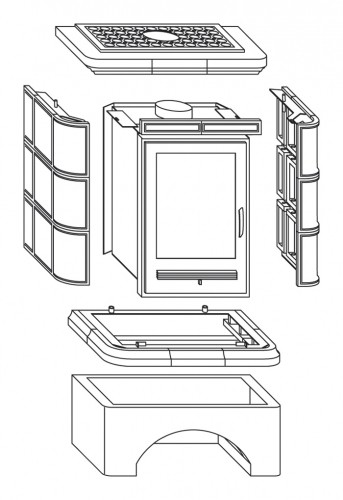 ABX Regina Kaminrost 4633-7