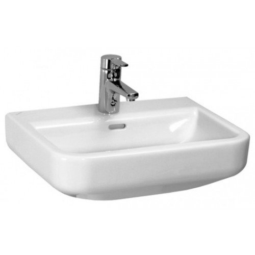 LAUFEN Form Waschtisch mit Hahnloch, 65 × 48 cm, weiß 8.1067.4.000.104.1