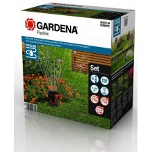 GARDENA Pipeline Sprinklersystem Start-Set Viereckregner 8272-20