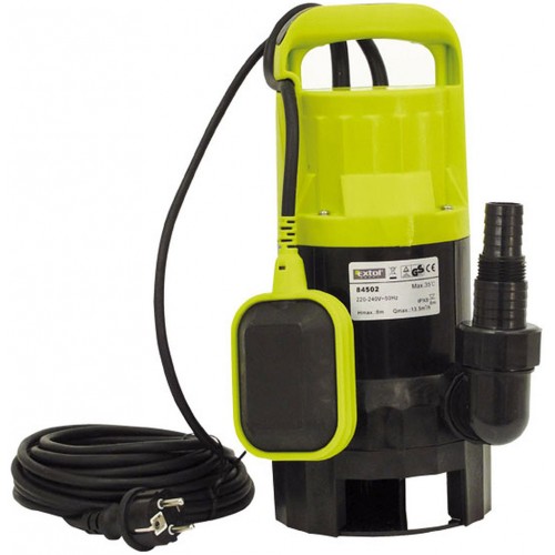 EXTOL CRAFT Tauchpumpe mit Schwimmerschalter, 550 W 84501