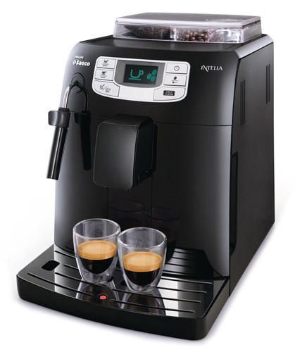 SAECO Intelia Focus Black HD8751/19 (1900W/schwarz) Kaffeeautomat