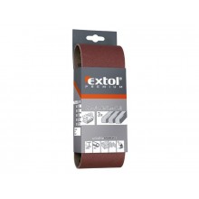 EXTOL PREMIUM Schleifband, P40, 533 × 75 mm, 3 Stk. 8803524