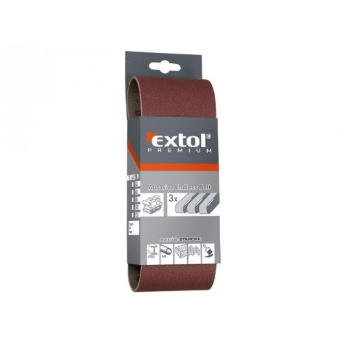 EXTOL PREMIUM Schleifband, P40, 533 × 75 mm, 3 Stk. 8803524 EXTOL PREMIUM Schleifband, P40, 533 × 75 mm, 3 Stk. 8803524
