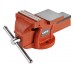 EXTOL PREMIUM bench vice 150mm, fixed base with anvil 14kg 8812614