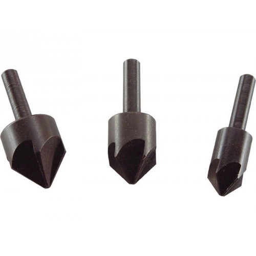 Extol Craft Senker für Bohrmaschine 90 Grad, Set 3 Stück, 930040