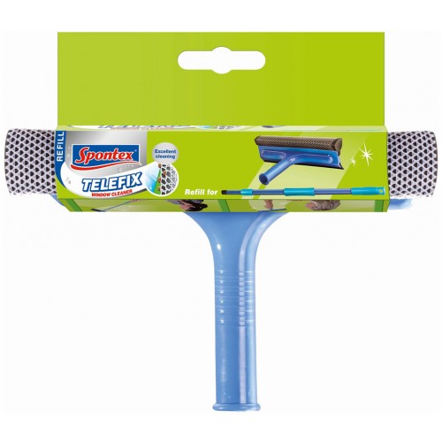 SPONTEX Scheibenreiniger mit Schwamm Telefix 2in1 SPONTEX Scheibenreiniger mit Schwamm Telefix 2in1