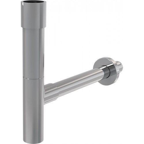 ALCAPLAST Design-Waschbeckensiphon, massive Metallausführung, DN32 A402