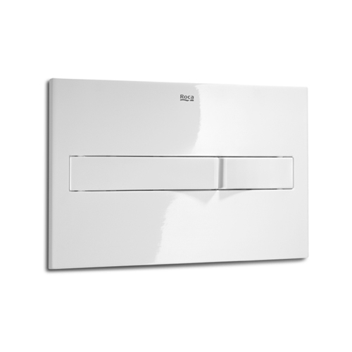 Roca PL2 DUAL Betätigungsplatte weiß A890096000 Roca PL2 DUAL Betätigungsplatte weiß A890096000