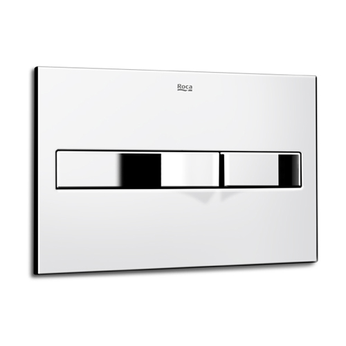 Roca PL2 DUAL Betätigungsplatte chrom A890096001