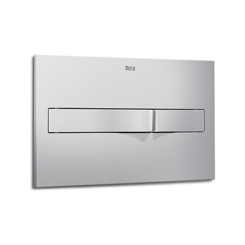 Roca PL2 DUAL Betätigungsplatte chrom matt A890096002