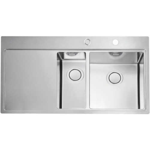 ALVEUS PURE 60 UP R Edelstahlspüle, 980 x 525 mm, rechts 1123794 ALVEUS PURE 60 UP R Edelstahlspüle, 980 x 525 mm, rechts 1123794