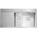 ALVEUS PURE 60 UP R Edelstahlspüle, 980 x 525 mm, rechts 1123794
