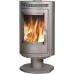 ABX ARKTIS 8 drehbar, Holz-Kaminofen, grau + Speckstein 4655-8OM