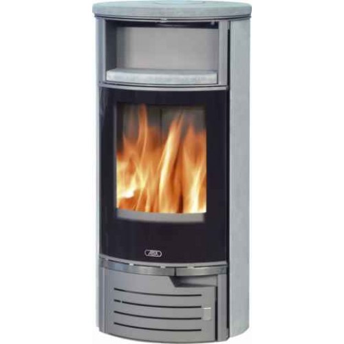 ABX ATLANTIK 5 Kaminofen grau + Speckstein