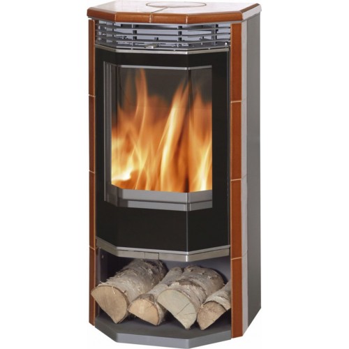 ABX ARDEN Holz-Kaminofen, kastanienbraun 4662