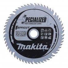 Makita B-57336 Efficut Kreissägeblatt 165x20mm 56Z=old B-57320