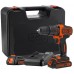 Black & Decker BDCHD18K1B2-QW Akku-Schlagbohrschrauber (40Nm/18V/2x2,0Ah), Koffer