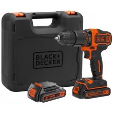 Black & Decker BDCHD18KB-QW Akku-Schlagbohrschrauber (40Nm/18V/2x1,5Ah), Koffer