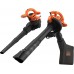 Black & Decker BEBLV260-QS Elektro-Laubsauger 3in1 (2600W/315km/h)