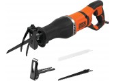 Black & Decker BES301-QS Elektro-Säbelsäge (750W) mit Asthalter und 2 Sägeblättern