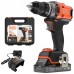 Black & Decker BLD682D1XK-QW Akku bürstenloser Schraubendreher (50Nm/18V/1x2,0Ah), Koffer