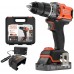Black & Decker BLD683D1XK-QW Bürstenlose Schlagbohrmaschine (50Nm/18V/1x2,0Ah), Koffer