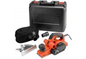 Black & Decker KW750K-QS Hobel (750W/82mm/0-2mm), TCT-Messer, koffer