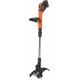 Black & Decker STC1820EPC-QW Akku-Rasentrimmer (28cm/18V/1x2,0Ah)