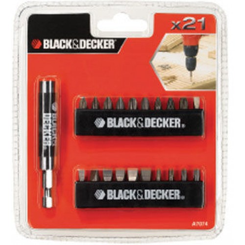 Black & Decker A7074-XJ Schraubendreher Set 21-teilig